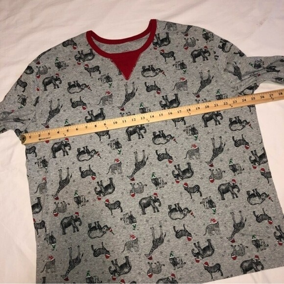 Mens Safari Animal Christmas Pajamas Size 2X - Picture 3 of 8